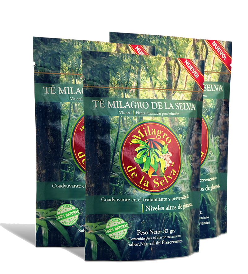100% Organic Tea - Milagro De La Selva (NEW FORMULA) 82gr Bags